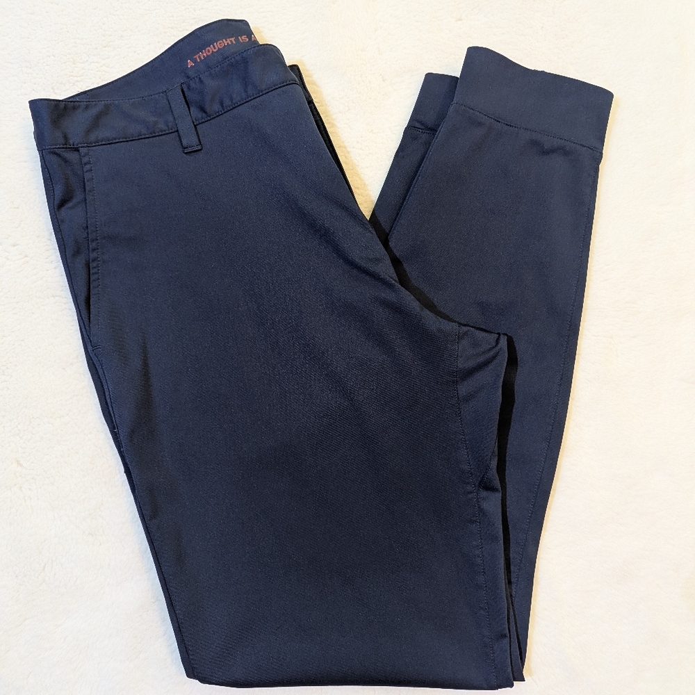 Rhone Commuter Slim Jogger Dress Pant Size 32. 28" Inseam. Navy